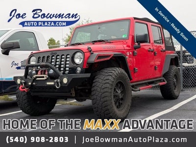 2016 Jeep Wrangler Unlimited Willys Wheeler