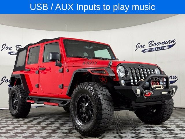 2016 Jeep Wrangler Unlimited Willys Wheeler