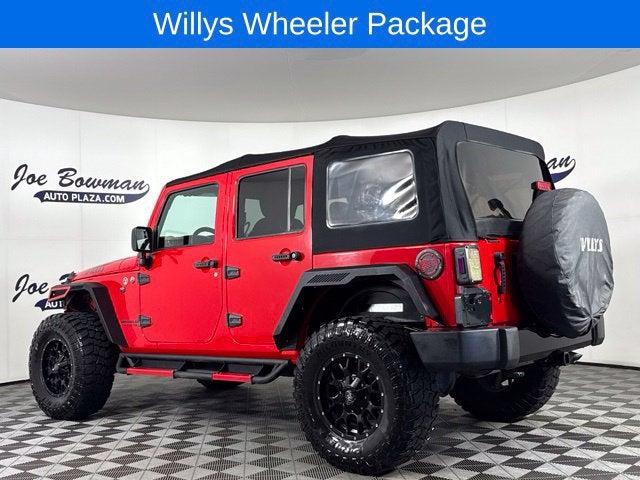 2016 Jeep Wrangler Unlimited Willys Wheeler