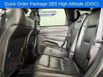 2018 Jeep Grand Cherokee High Altitude 4x4