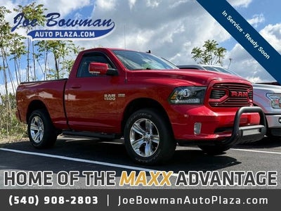 2018 RAM 1500 Sport Regular Cab 4x4 6'4" Box