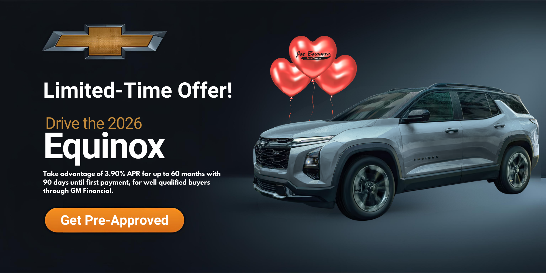 Get Pre-Approved for a 2026 Equinox!